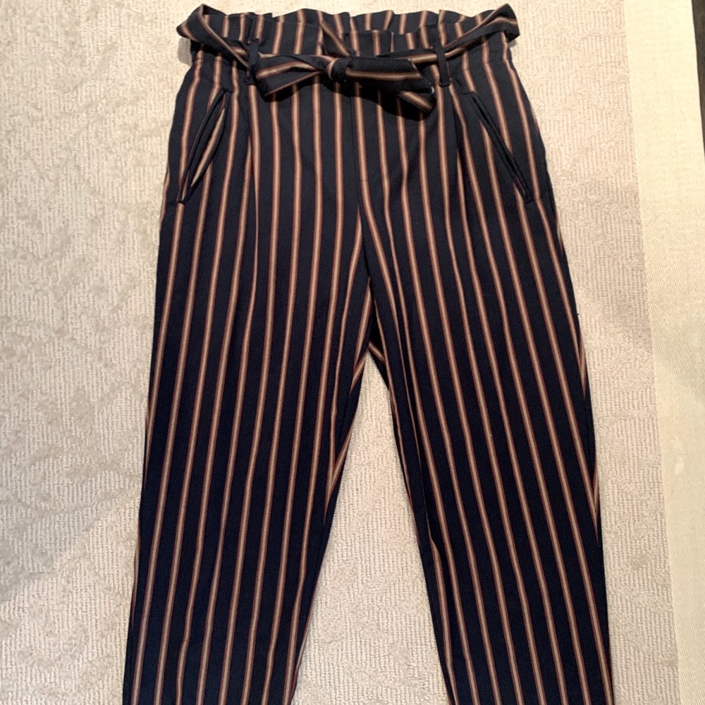 ZARA stripped trousers